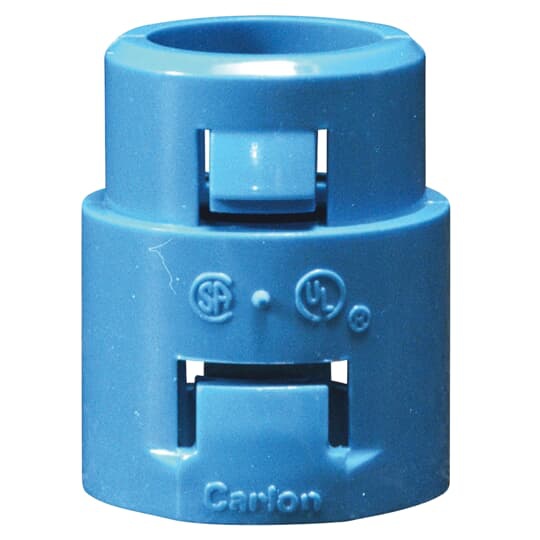 Product image for Carlon A253F 1" ENT Snap-In Quick-Connect Terminal Adapter