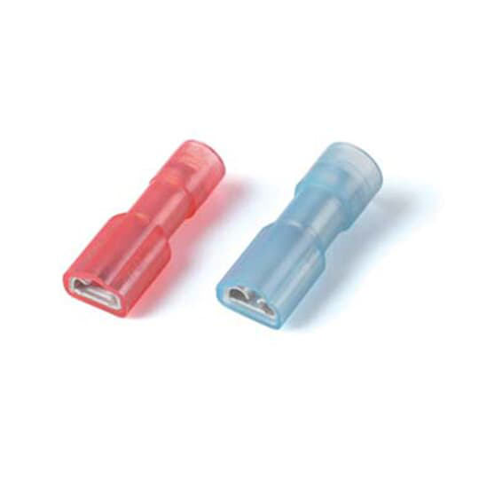 Product image for Thomas & Betts KNF14-187-32FDM Fully Insulated Nylon 187 Female Disconnect