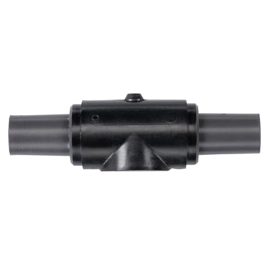 Product image for ABB Elastimold K150S 15/25kV 200 Amp, Deadbreak In-Line Junction, Bails are required, but not included, order separately.