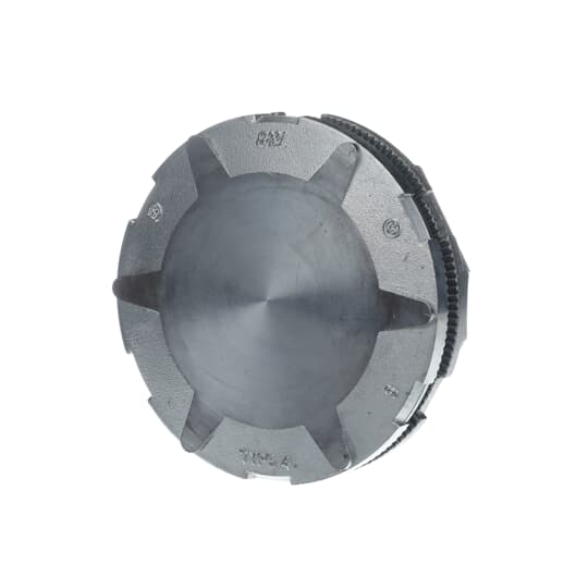 Product image for Thomas & Betts H300CAP 3" Capoff, Insulated Throat, Nitrile Sealing Ring, Zinc