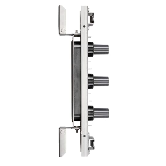 Product image for ABB Elastimold K1501J3U-8 200 Amp, 15/25kV, Deadbreak Elbow, 3 Point Junction. Bails are required but not included, order separately. Center to Center spacing equals 4 inches.