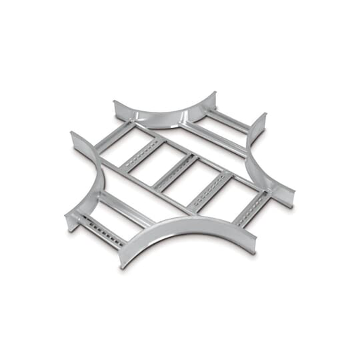 Product image for Thomas & Betts AHF406LHX12 Aluminum H-Beam Ladder Horizontal Cross, 4" Side Rail, 6" Width, 12" Length