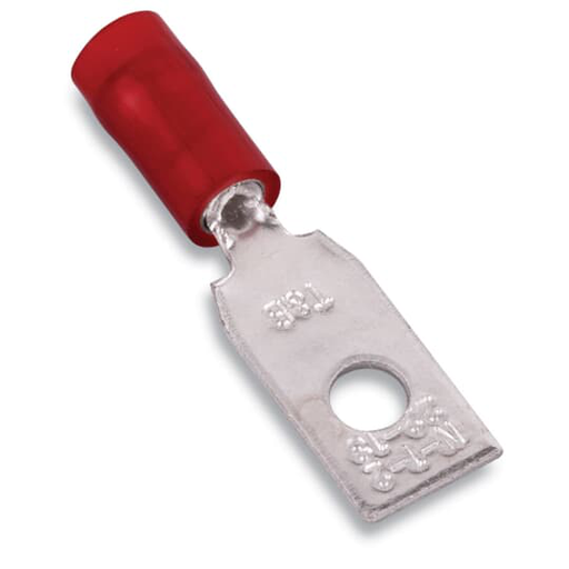 INSNYL RECT RING TERM 16-14 No6 RED