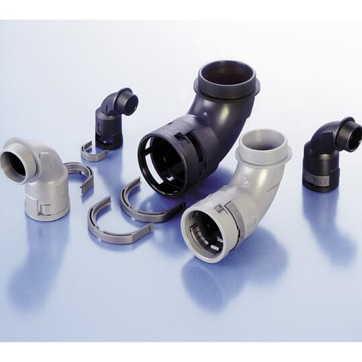 Product image for ABB BVBV-M508 COND FTNG 90DCURV M50