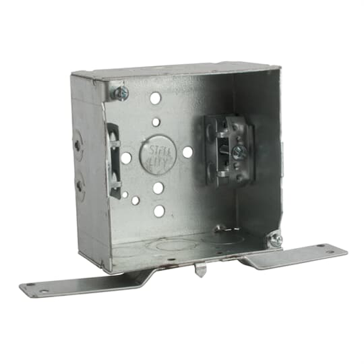 Mayer-DDS-4IN SQ BX,STL,30.3CU,.5&3/4E-KO ARM-1