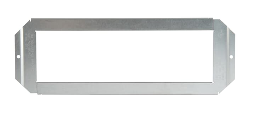 Product image for Steel City SBOADJ 12 x 25 x 5 Inch Galvanized Steel Stud to Stud Square Box Mounting Bracket