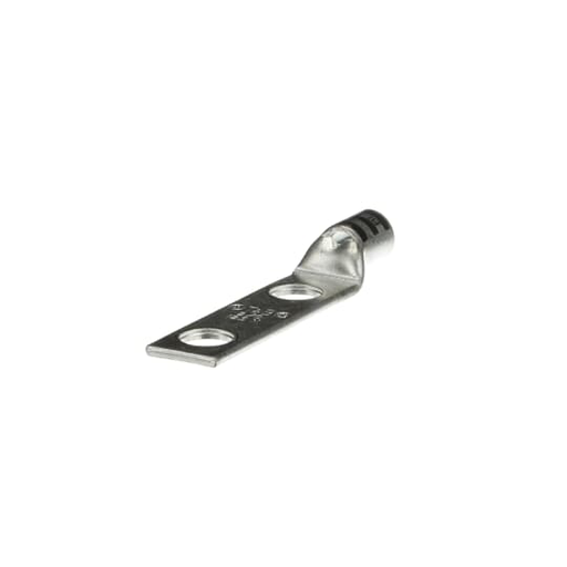 CU TP 2HL LUG STND BRL 2/0 1/2B BLK