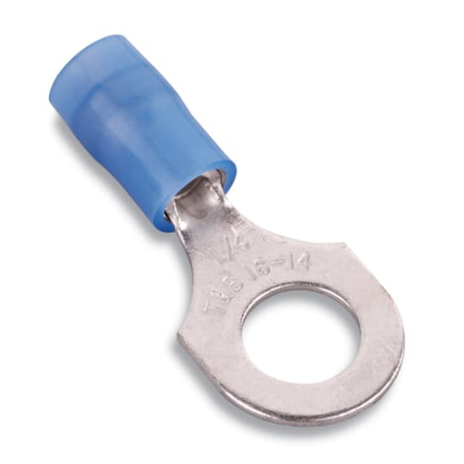 INS NYL RING TERM 18-14 1/4IN BLU