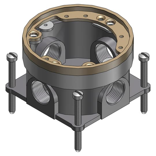 Product image for ABB 603 SC 1-GANG SERV FLR-BX 27CU