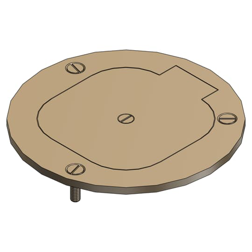 Steel City P-60-DR Brass Electrical Box Cover Product image for Steel City P-60-DR Brass Electrical Box Cover
