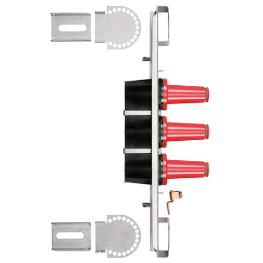 Product image for ABB Elastimold 164J3 15kV 200 Amp, Loadbreak 3-Point Junction w/ Stainless Steel Bracket