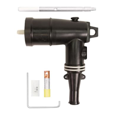 Product image for ABB Elastimold 161LR-B5220 15KV, 200 Amp, Loadbreak Elbow, Cable Insulation Diameter 0.635" to 0.905". Bi-Metal Compression Lug. Conductor Size AWG Compressed Stranded #2/Solid #1/mmSquared 33.62.