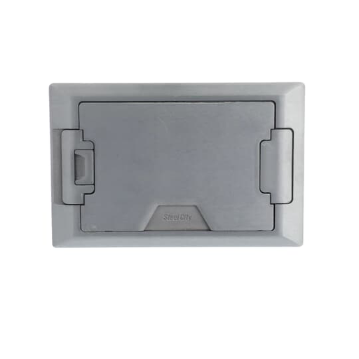 Product image for ABB 664-CST-M-ALM ALUM COVER FOR 66