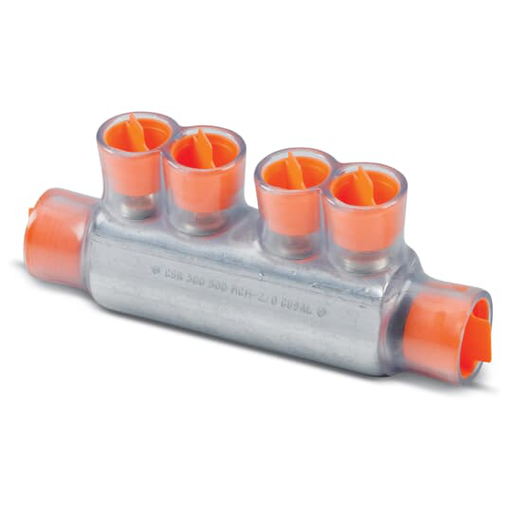 Product image for Thomas & Betts CSR-500 2/0 AWG 500 kcmil Aluminum 1-Way Insulated Encapsulated Splice