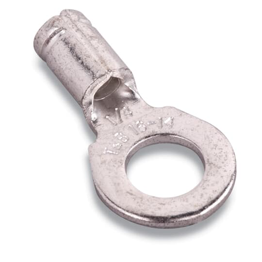 NON-INS RING TERM, HD 16-14, 3/8, M