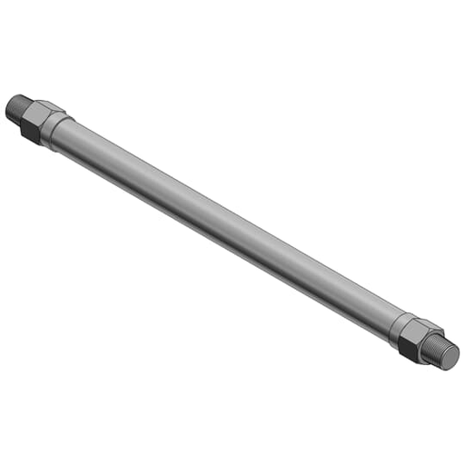 1/2 INCHX 6 INCH FLEX COUPLING M/M
