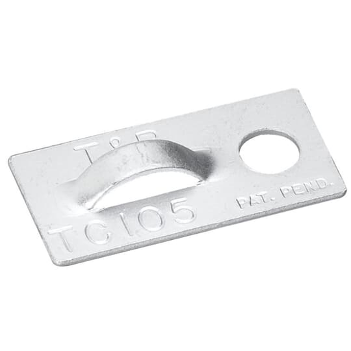Product image for ABB TC105 MOUNTING PLATE AL 1X.5IN