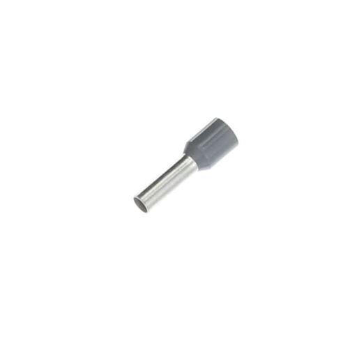 Product image for Thomas & Betts F2038 Insulated Ferrule - #12, .889", Gray (500/Pkg)