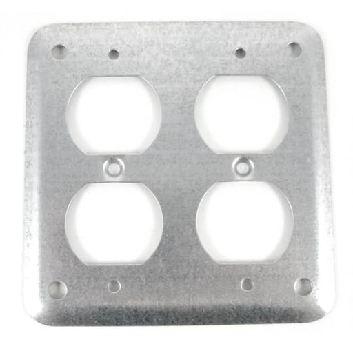 Product image for Steel City 472-NEC 4 Inch Square Device Raised Cover