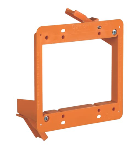 Carlon SC200RR 2-Gang Low Voltage Mounting Bracket Product image for Carlon SC200RR 2-Gang Low Voltage Mounting Bracket