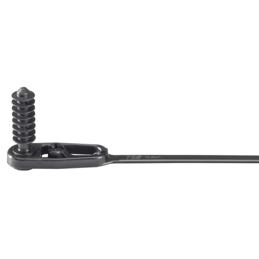CABLE TIE 50LB 8IN BLK NYL PEG MNT