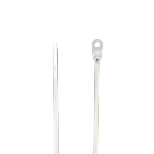 CABLE TIE 40LB 6IN NAT NYL MTG HOLE
