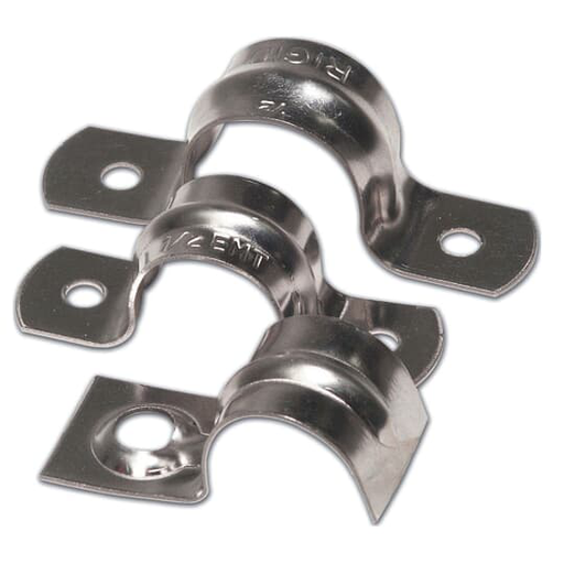 1 1/2 EMT ONE HOLE STAINLESS STRAP
