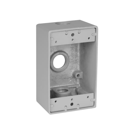 Product image for Red Dot IH3-1 1/2 Inch Dry-Tite 3-Hole Device Box