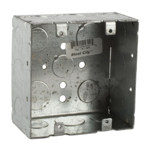 Product image for ABB 132-W-SPL WELD TWO GANG HNDY BX