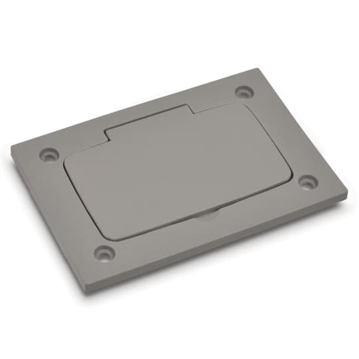 Product image for Steel City P-64-P-URC-GRY Plastic Box and Cover