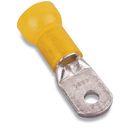 INS NYL RING TERM 4 BLT 1/4 YELLOW
