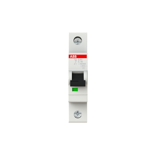Product image for Thomas & Betts S201-C16 1-Pole 16 Amp 480y/277 VAC Supplementary Protectors