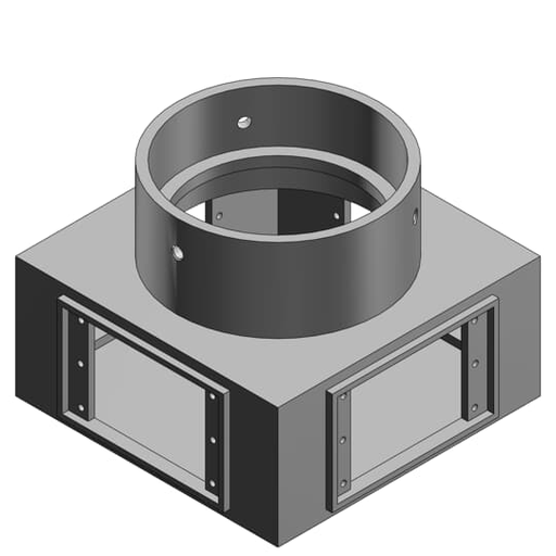 4 INCH FS-MULTI-GANG BOX, AL