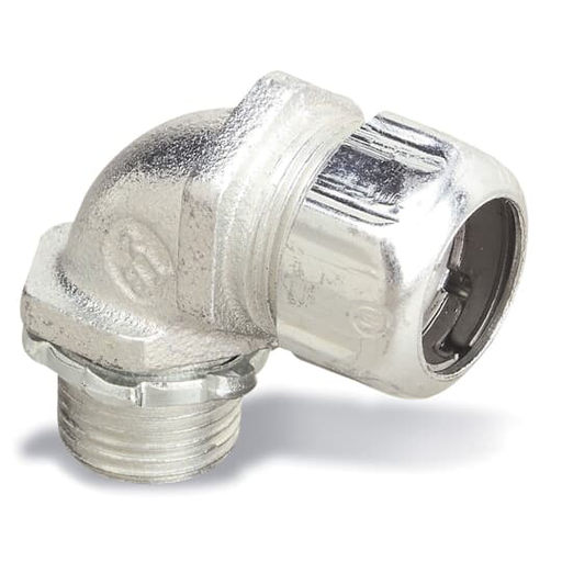 Product image for Thomas & Betts 4230 1/2" 90 Degree EMT Short Elbow, Malleable Iron