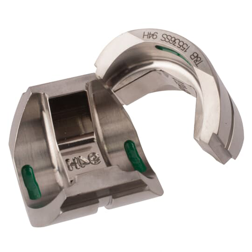 Product image for Blackburn 15536SS 12 to 14 Ton Green Stainless Steel Alloy Hex Die
