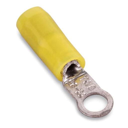 NYL INSUL RING W/NICCKEL PLT #26-22
