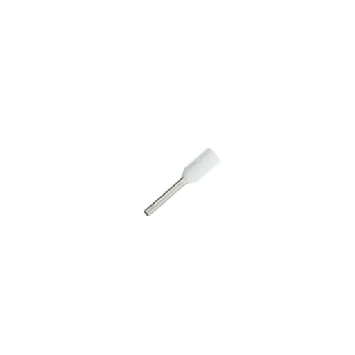 Product image for Thomas & Betts F2021 20 AWG 0.531 Inch White Electrotinned Copper Nylon Insulated Ferrule