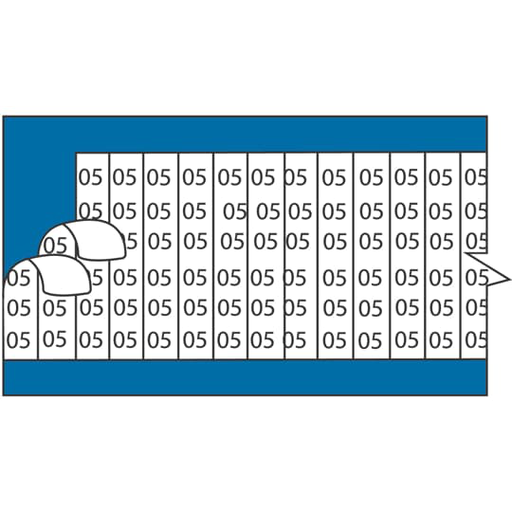 WMC-25 CARDS-VNYL CLTH-1-1/2 L05