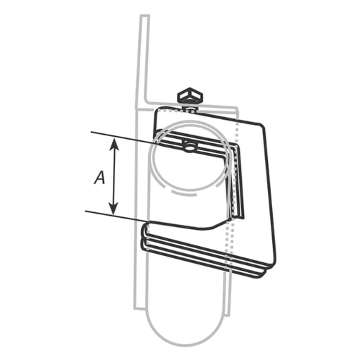 Product image for ABB U571 CONDUIT CLAMP