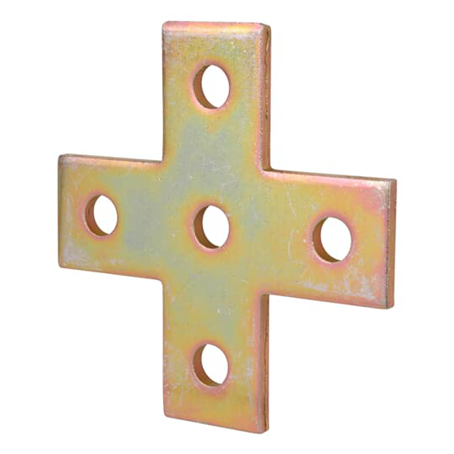 Product image for ABB AB 253GR 5-HOLE CROSS PLT LEN/W