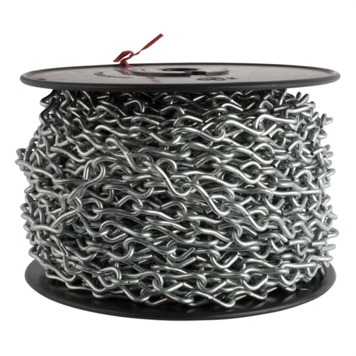 Product image for Steel City JC-400 10ga Spring Steel Heavy Jack Chain (100ft Spool)