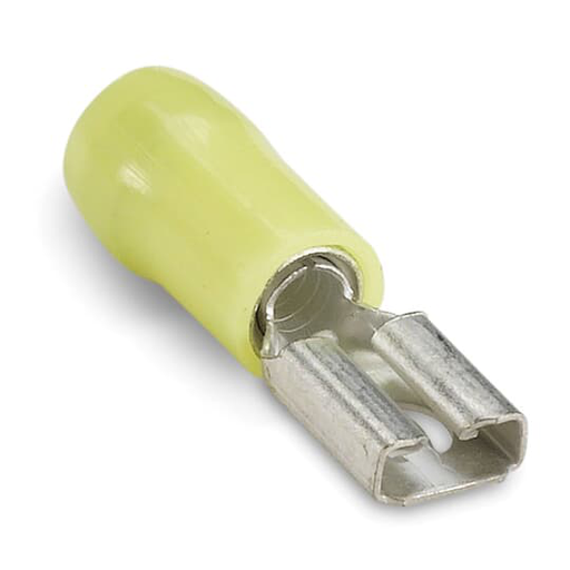 Product image for Thomas & Betts RC250 Nylon Self-Insulated Female Disconnect - 12-10, .250x.032tab