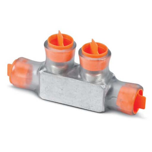 Product image for Homac CSR-250 6 AWG 250 kcmil Aluminum 1-Way Insulated Encapsulated Splice