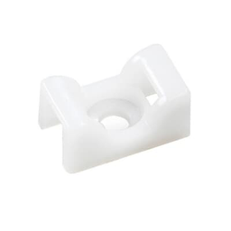 SADDLE SUPPORT BASE .9X.5IN NAT NYL