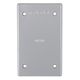 Thomas & Betts CFSB 1-Gang FS/FD Aluminum Blank Cover with Gasket and Screws