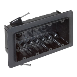 Carlon FN-460-V 4-Gang Vapor-Tight Wall Box, Polycarbonate, 60in&#179;