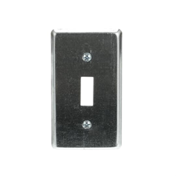 4X2-1/8 UTILITY BX CVR,STL,1-TGL SW