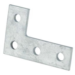 Superstrut N219-EG 90deg Steel Corner Plate w/ SilverGalv finish