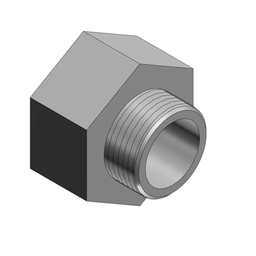 Thomas & Betts 1245 1/2" to 3/4" Conduit Male Enlarger, Malleable Iron