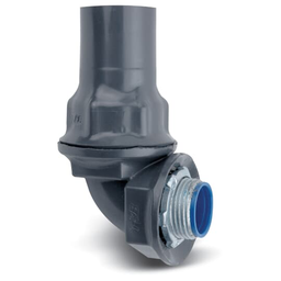 OCAL ST290-G PVC CTD LT COND CONN 90D 2IN DGRAY